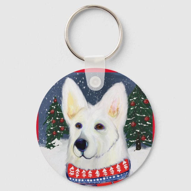 German Shepherd    Keychain (Front)