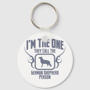 German Shepherd Keychain