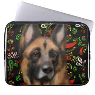 GERMAN SHEPHERD LAPTOP SLEEVE