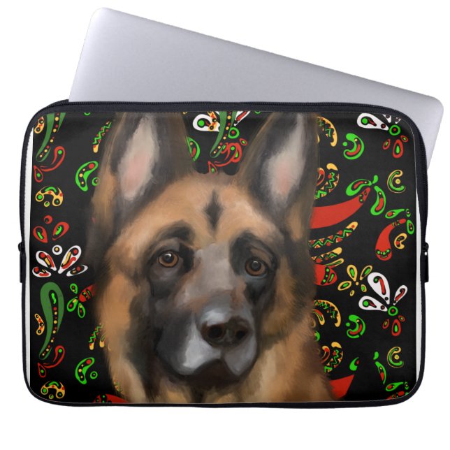 GERMAN SHEPHERD       LAPTOP SLEEVE (Front)