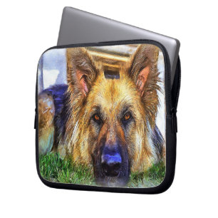 German Shepherd Laptop Sleeve
