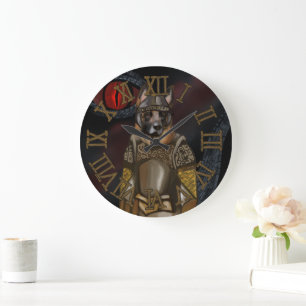 German Shepherd           Large Clock