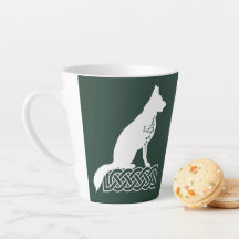 German Shepherd Loki Sailor’s Knot White Custom 