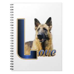 German Shepherd Love Notebook