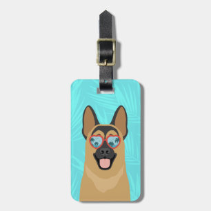 German Shepherd Luggage Tags