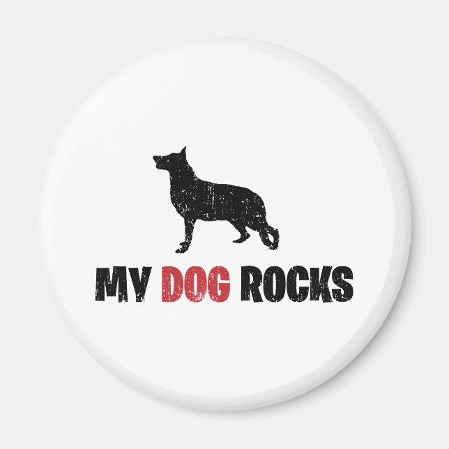 German Shepherd Magnet (Front)