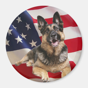 German Shepherd Magnet