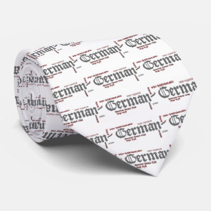 german shepherd mashup tie