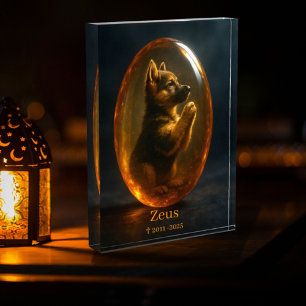 German Shepherd Memorial  Photo Block