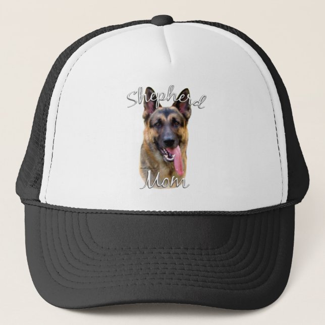 German Shepherd Mom 2 Trucker Hat (Front)