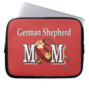 German Shepherd Mom Gifts Laptop Sleeve