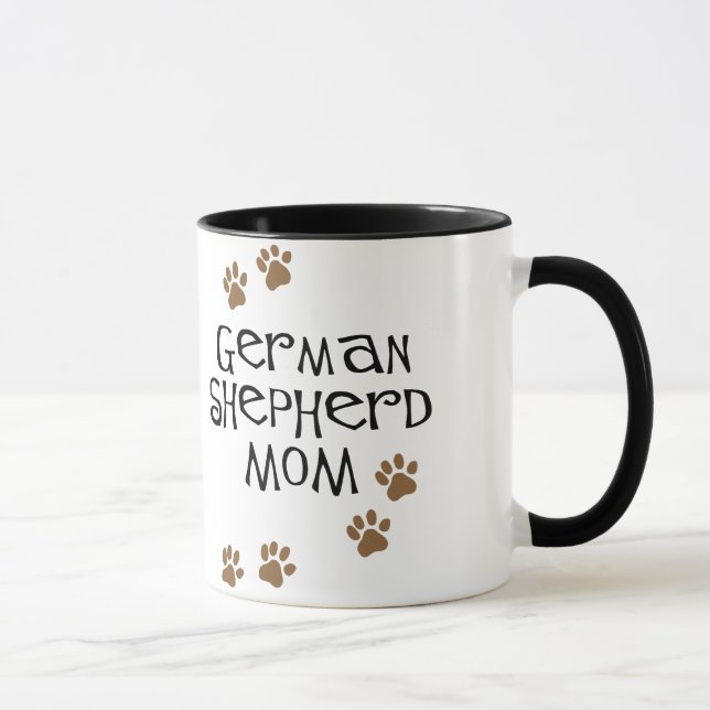 German Shepherd Mom Mug (Right)
