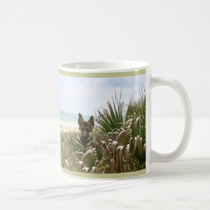 German Shepherd Mom Mug Beachgrass