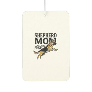German Shepherd Mom Shirt Vintage Engraving Dog Lo Air Freshener