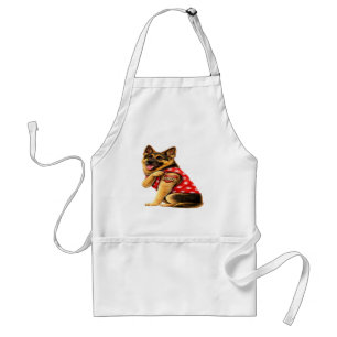 German Shepherd Mom Tattoo Standard Apron