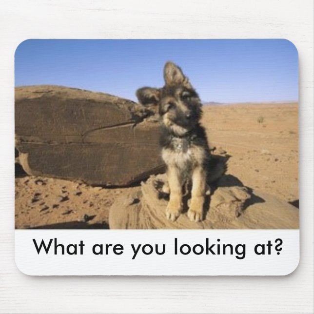 German Shepherd Mousepad (Front)