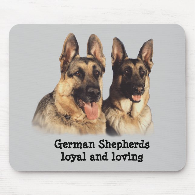 German Shepherd Mousepad (Front)