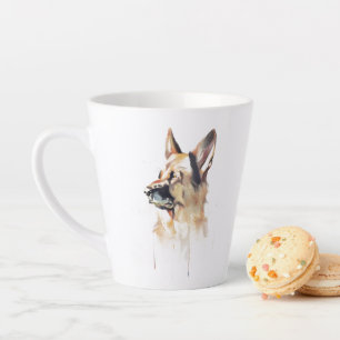 German Shepherd Mug, Dog Mom Coffee Cup