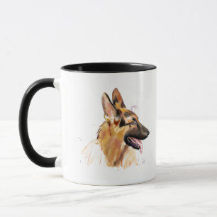 German Shepherd Mug – GSD Dog Coffee Mug