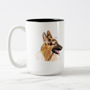 German Shepherd Mug –  GSD Dog Coffee Mug