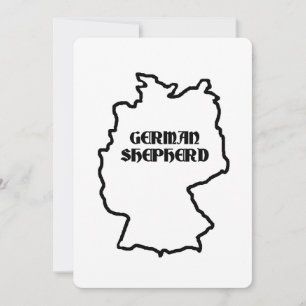 german shepherd name in origin invitation