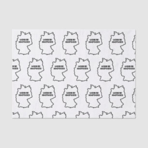 german shepherd name in origin tissue paper