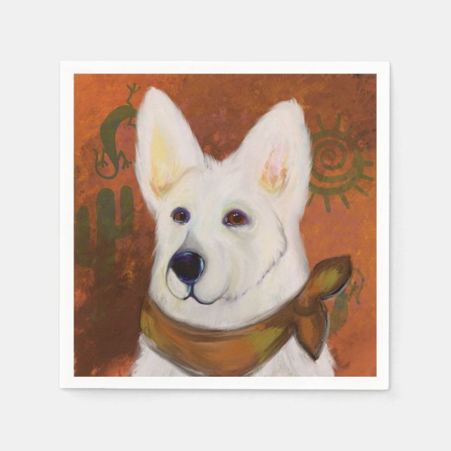 German Shepherd     Napkin (Front)