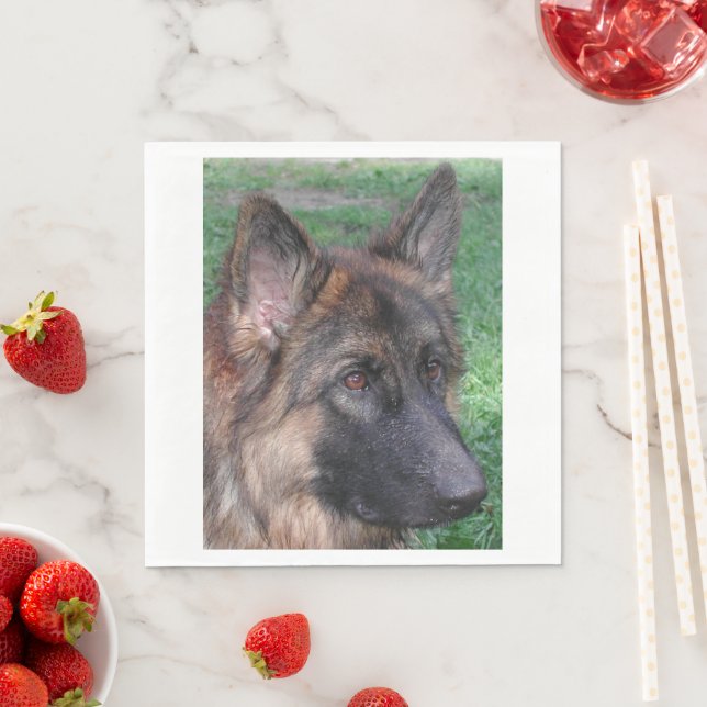 german shepherd napkin (Insitu)