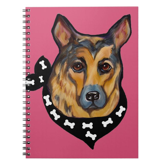 GERMAN SHEPHERD NOTEBOOK (Front)