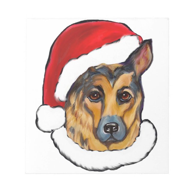 GERMAN SHEPHERD NOTEPAD (Front)