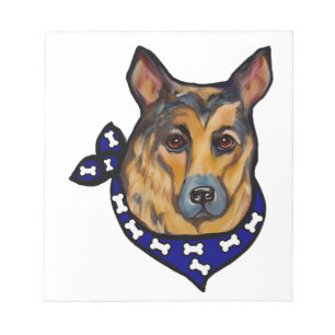 GERMAN SHEPHERD NOTEPAD