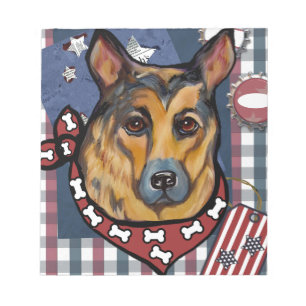 GERMAN SHEPHERD NOTEPAD