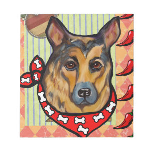 GERMAN SHEPHERD NOTEPAD