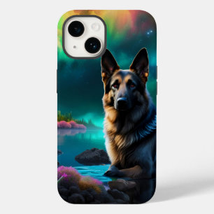 German Shepherd on an Alien World Case-Mate iPhone 14 Case