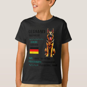 German Shepherd Origin Funny German Shepherd Lover T-Shirt