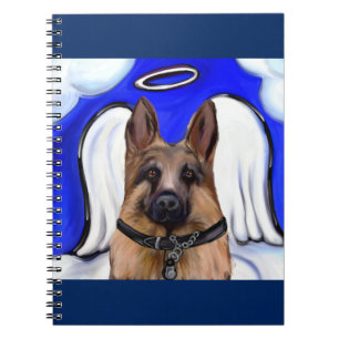 German Shepherd Patrol Dog Notebook