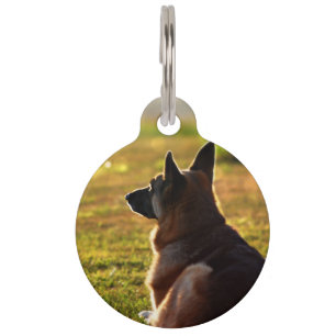 German Shepherd Pet Loss Memorial Pet Tags