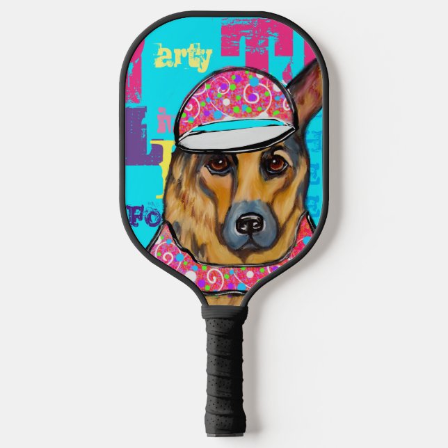 German Shepherd  Pickleball Paddle (Front)