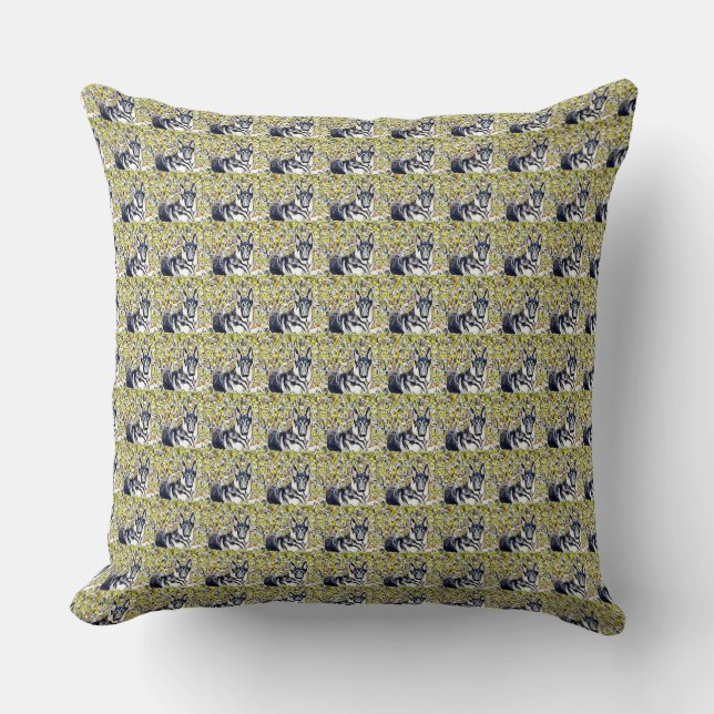 German Shepherd Pillow (Front)