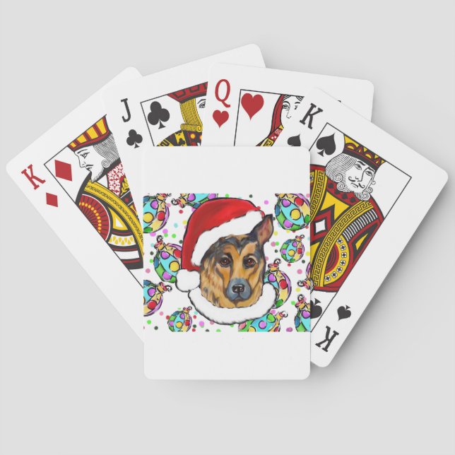 GERMAN SHEPHERD PLAYING CARDS (Back)