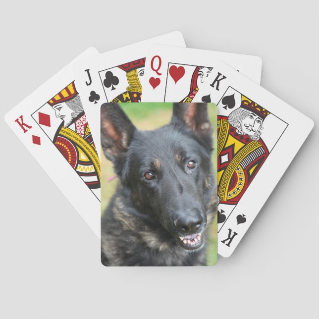 German Shepherd Playing Cards (Back)