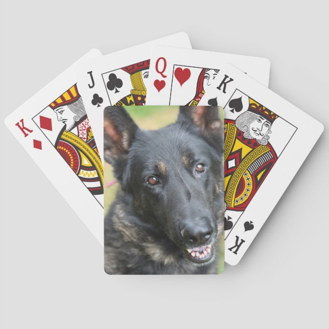 German Shepherd Playing Cards (Back)
