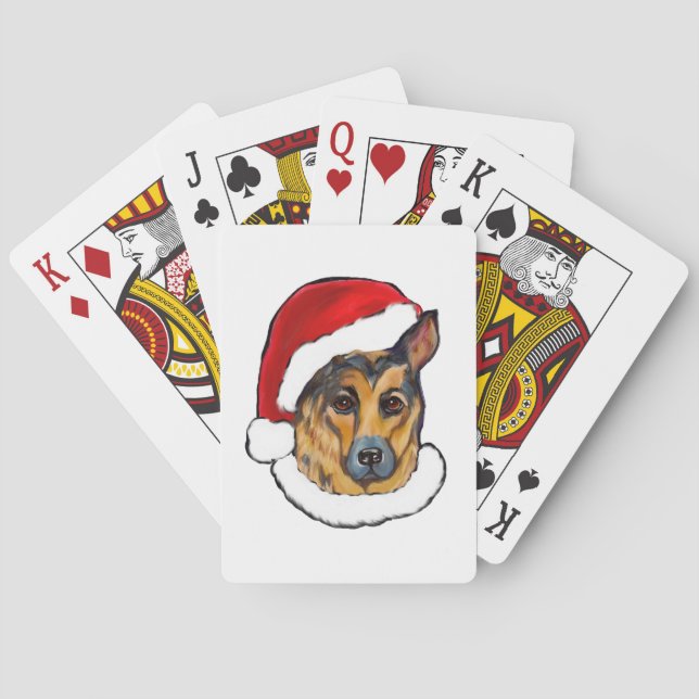 GERMAN SHEPHERD PLAYING CARDS (Back)