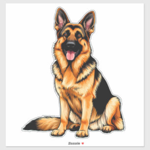 German Shepherd Portrait