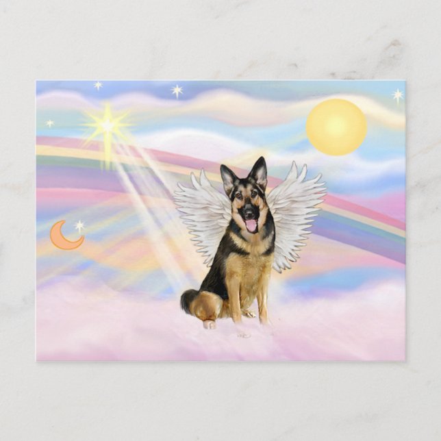 German Shepherd Postcard (Front)