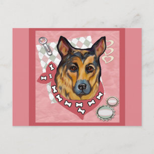 GERMAN SHEPHERD POSTCARD