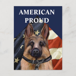 German Shepherd   Postcard