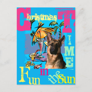 German Shepherd  Postcard