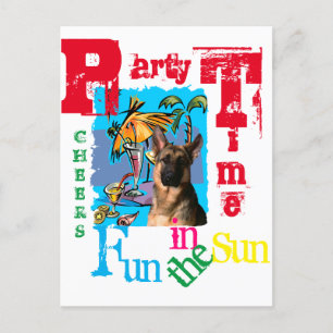 German Shepherd Postcard