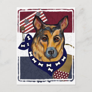 GERMAN SHEPHERD POSTCARD